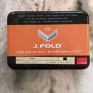 J. Fold Wallet - Army Green